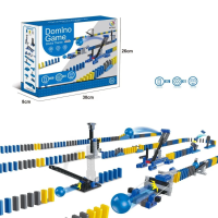 Train de dominos avec lumière et son 