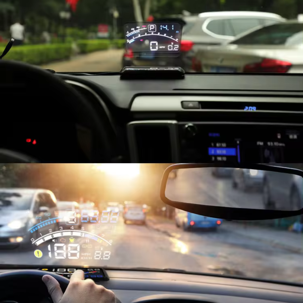 compteur numérique de vitesse pour voiture avec écran LCD 