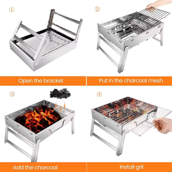 Barbecue en acier inoxydable 