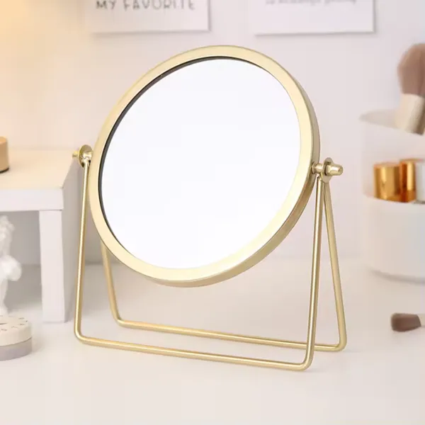 Miroir de maquillage réglable 