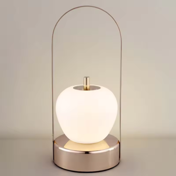 Lampe vintage en forme de pomme 