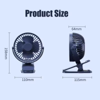 Mini main Clip ventilateur 