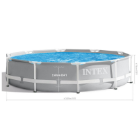 Piscine Tubulaire Intex 26702 