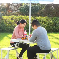 Ensemble de chaises de Table de Camping 