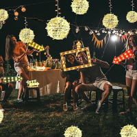 Boule lumineuse pour décoration 