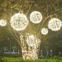 Boule lumineuse pour décoration 