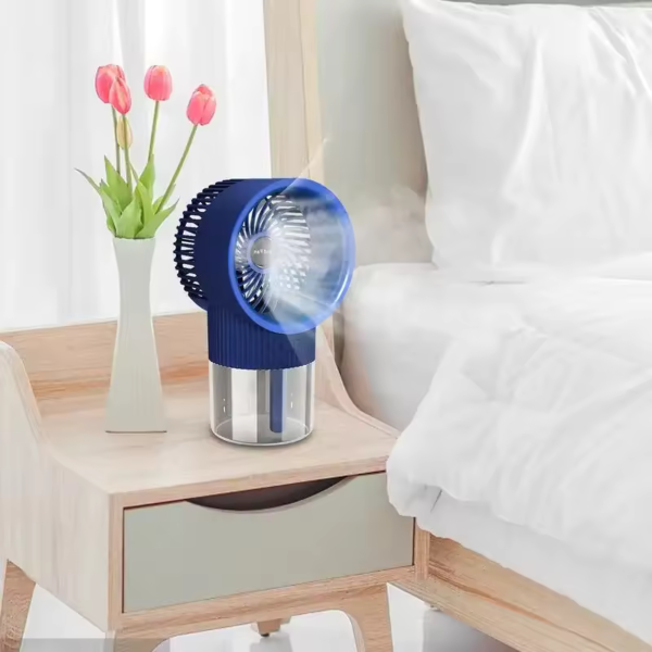 Mini ventilateurs avec humidificateur 