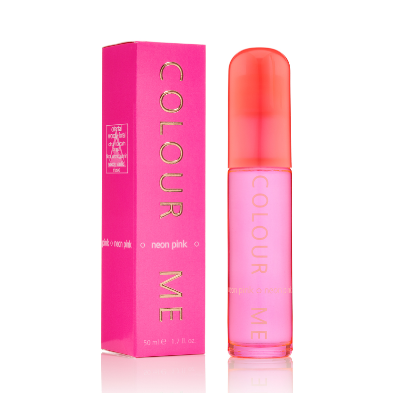 Colour Me Neon Pink femme  Eau De Parfum 50 Ml 