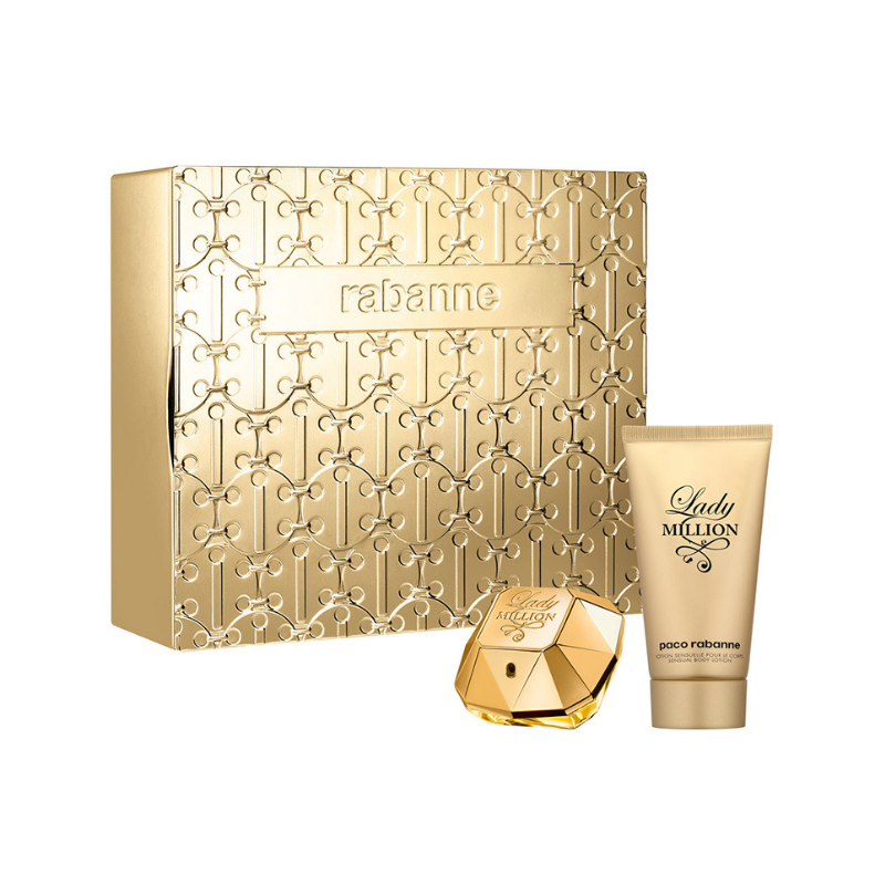 COFFRET EAU DE PARFUM FEMME PACO RABANNE LADY MILLION 