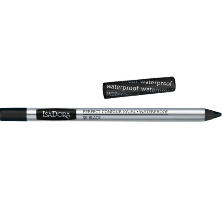 IsaDora Perfect Contour Kajal Waterproof 60 Black 