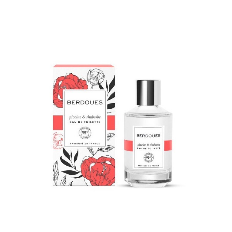 Eau de Toilette Femme BERDOUES  PIVOINE & RHUBARBE 100ML 