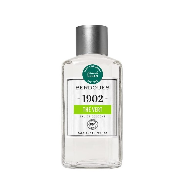 eau de Cologne unisexe BERDOUES  GREEN TEA 245 ML 