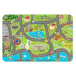 Mega Puzzle 91.5*61 Cm -Mega City -Interactif 