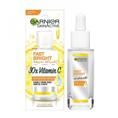 SERUM Garnier ANTI-TACHES ÉCLAIRCISSANT RAPIDE VITAMINE C 30 ML 