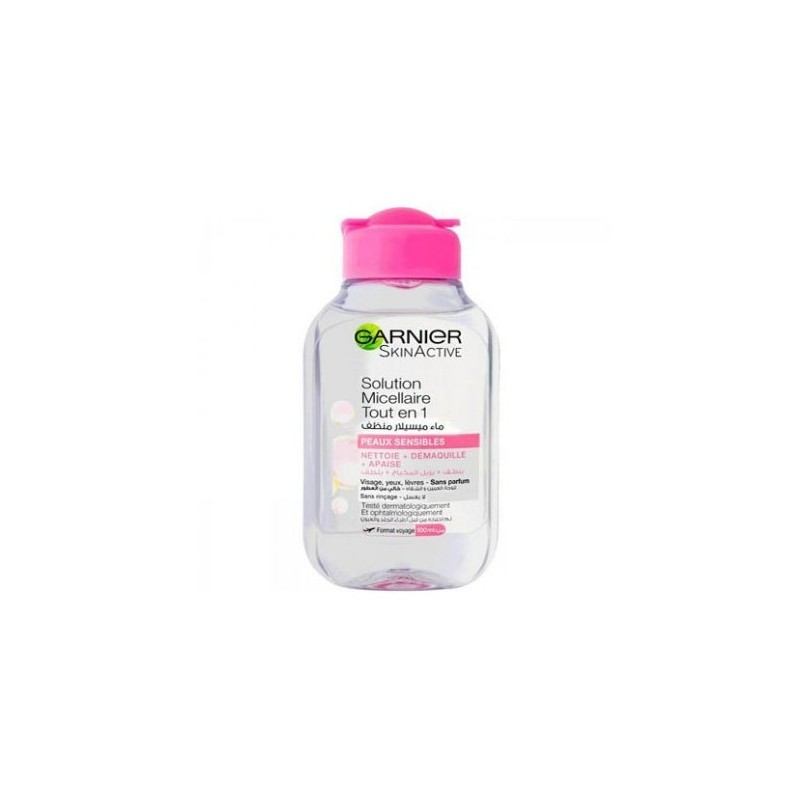 Eau Micellaire Garnier  TOUT-EN-1 POUR PEAUX SENSIBLES 100ML 