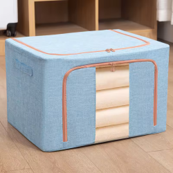 Boîte de rangement pliable en tissu 