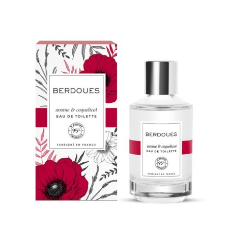 Eau de Toilette Femme BERDOUES  AVOINE & COQUELICOT 