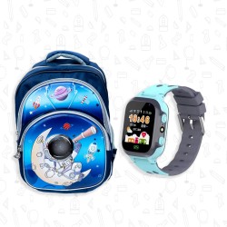 Pack scolaire astronaute + Montre connecté y93