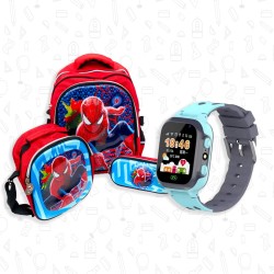 Pack de 3 Pièces Spiderman + Montre connecté y93