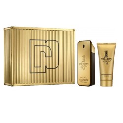 Coffret Eau de Toilette Homme PACO RABANNE  ONE MILLON 100 ML + GEL DOUCHE 100ML 