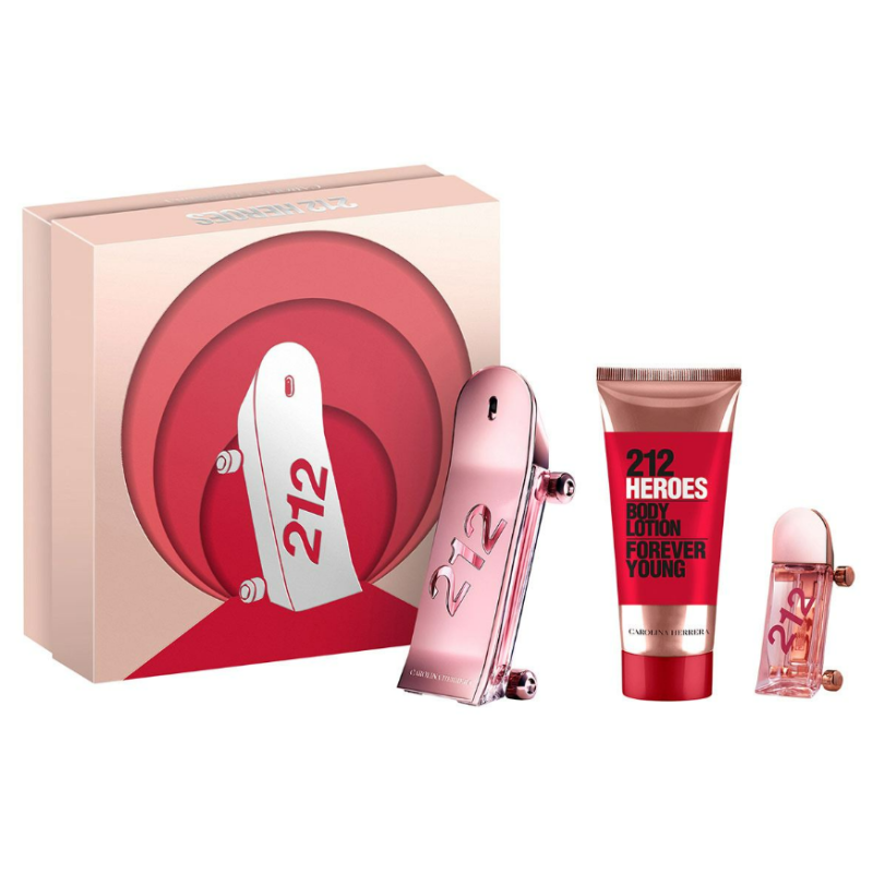 Coffret 212 Heroes For Her de Carolina Herrera Parfum EDP 