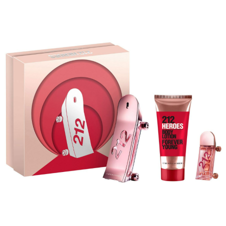 Coffret 212 Heroes For Her de Carolina Herrera Parfum EDP 