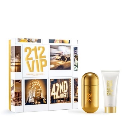 COFFRET EAU DE PARFUM FEMME CAROLINA HERRERA  212 VIP 80ML 