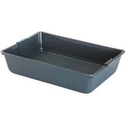 bac a litiere 42cm avec insert coul mix 