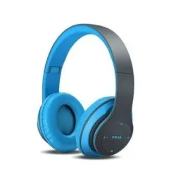 Casque Bluetooth - MP3 - P47 - BLEU 