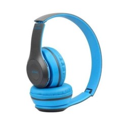 Casque Bluetooth - MP3 - P47 - BLEU 