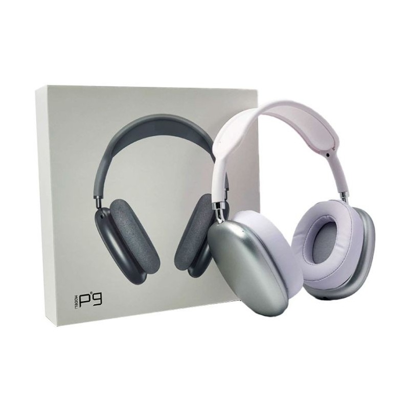 Casque Bluetooth - MP3 - P9 - Silver 