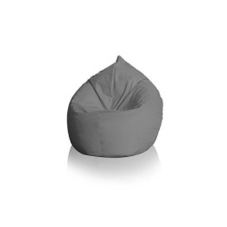 Pouffy Pouf Poire Pacha XXL : 80cm x 130cm - Gris 