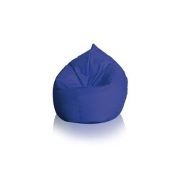 Pouffy Pouf poire - Pacha XXL : 80cm x 130cm - Bleu marine 