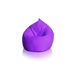 Pouffy Pouf poire - Pacha XXL - 80cm x 130cm - Violet 