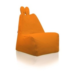 Pouffy Lapino - Orange - 50 L x 63 H - Garantie 1 An 