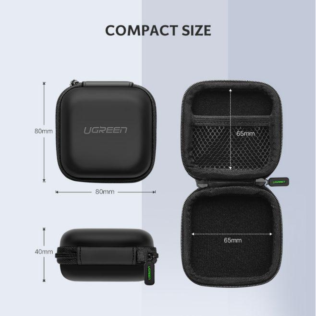 Dimensions Mini étui de rangement