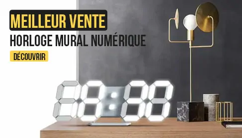 Horloge Mural Numérique